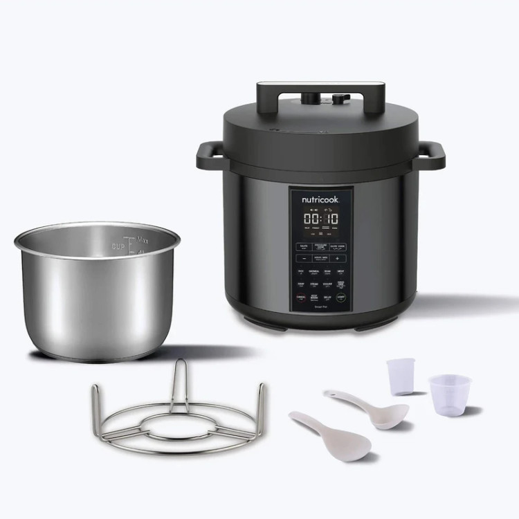 مولتی کوکر نوتریکوک مدل SP208K ظرفیت ۸ لیتر استیل ضد زنگ چند کاره
